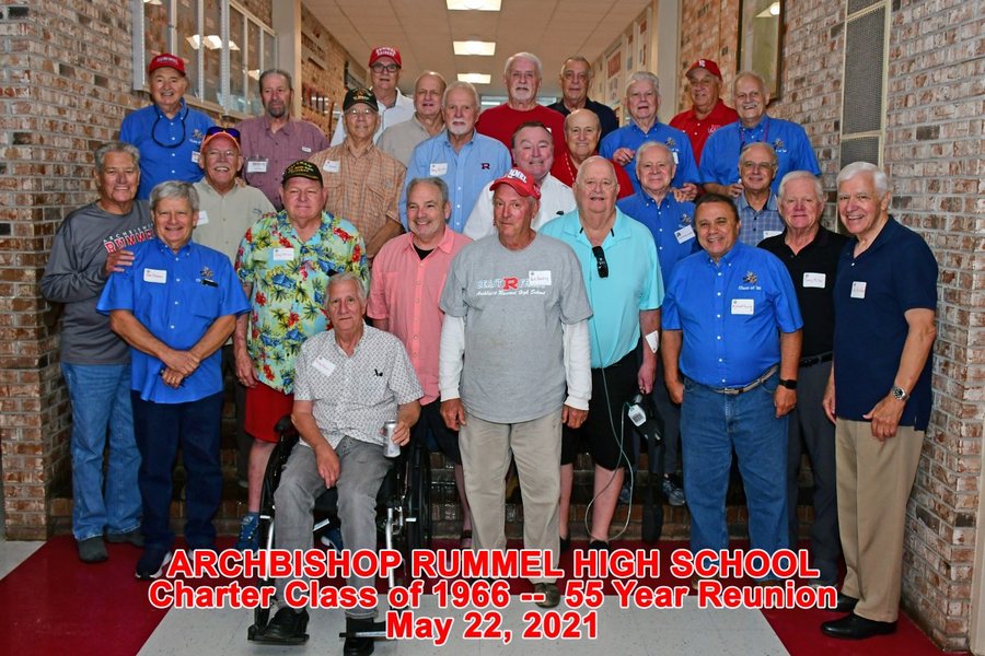 The Class of 1966 at their Rummel reunion
