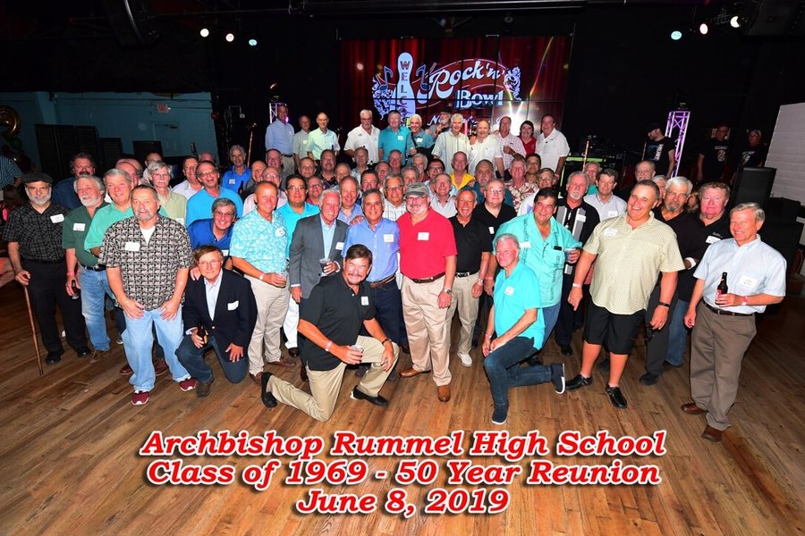 The Class of 1969 at their Rummel reunion