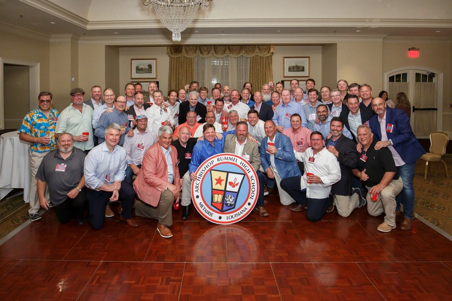 The Class of 1987 at their Rummel reunion