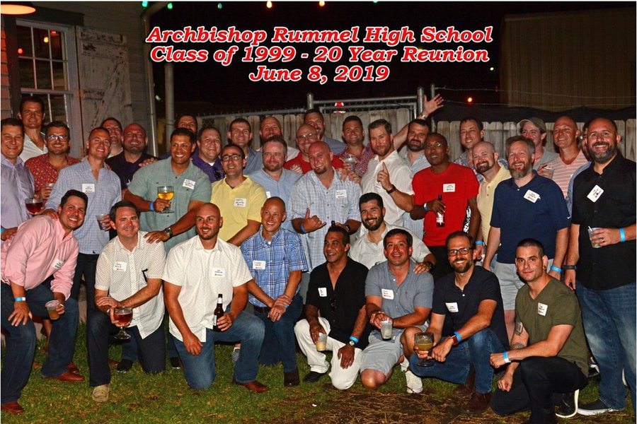 The Class of 1999 at their Rummel reunion