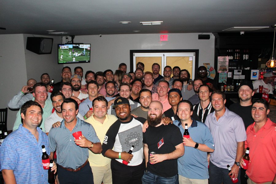 The Class of 2012 at their Rummel reunion