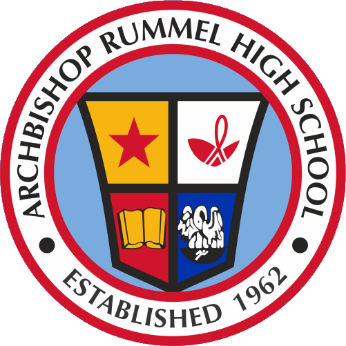 The Archbishop Rummel High School crest