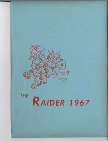 The 1967 yearbook cover