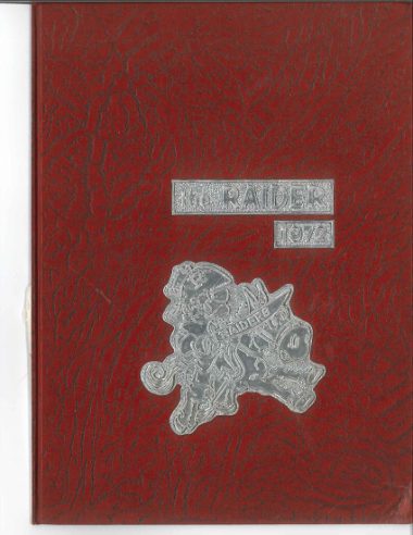 The 1972 yearbook cover