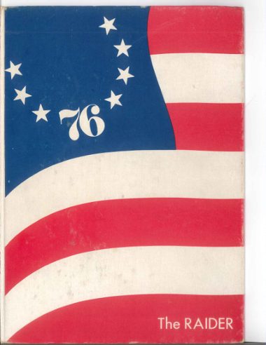The 1976 yearbook cover
