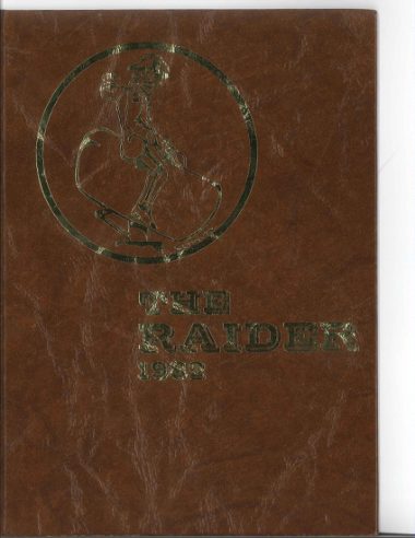 The 1982 yearbook cover