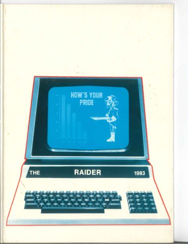 The 1983 yearbook cover