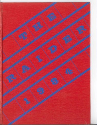 The 1984 yearbook cover