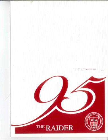 The 1995 yearbook cover