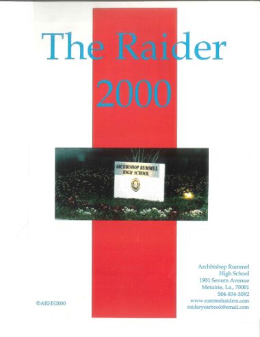 The 2000 yearbook cover