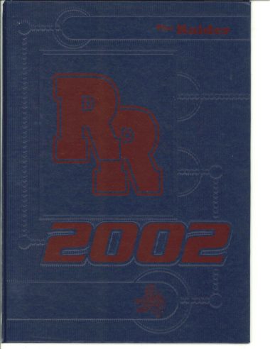 The 2002 yearbook cover