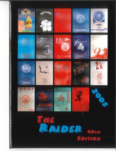 The 2005 yearbook cover