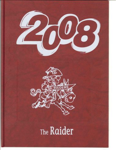 The 2008 yearbook cover