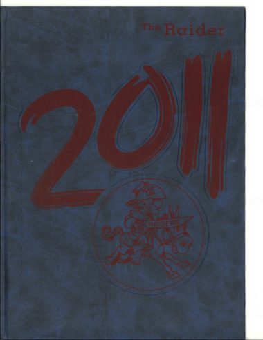 The 2011 yearbook cover