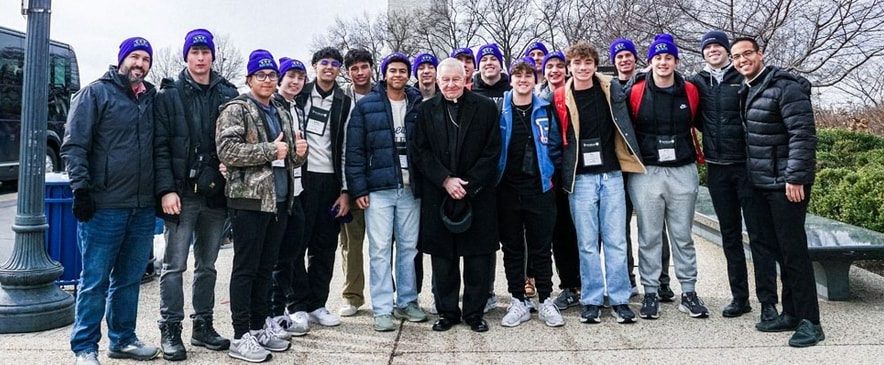 Raiders at the March for Life in Washington, DC